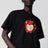 T-shirt Spoiled à col rond en coton bio noire