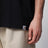 S/S Sean Hamilton 02 crewneck T-shirt in organic cotton, black