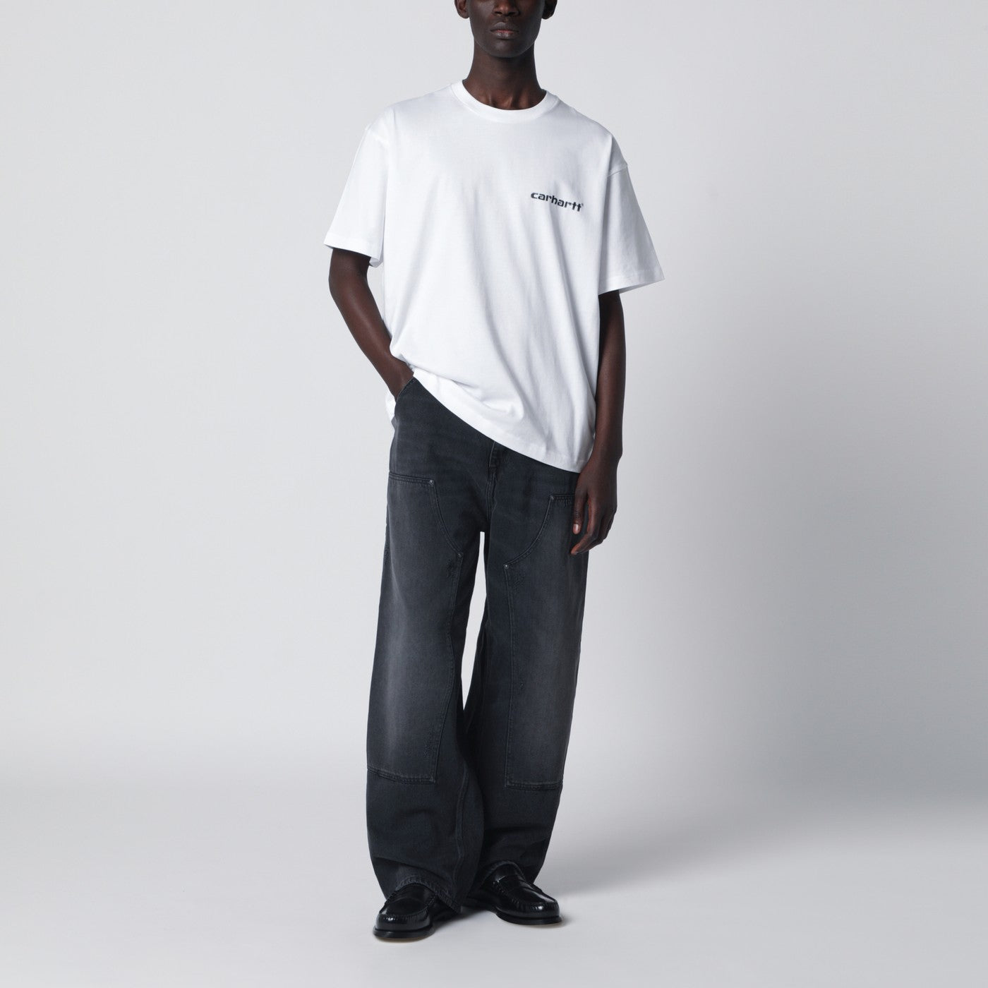OG Double Knee Pant Black/Grind Washed
