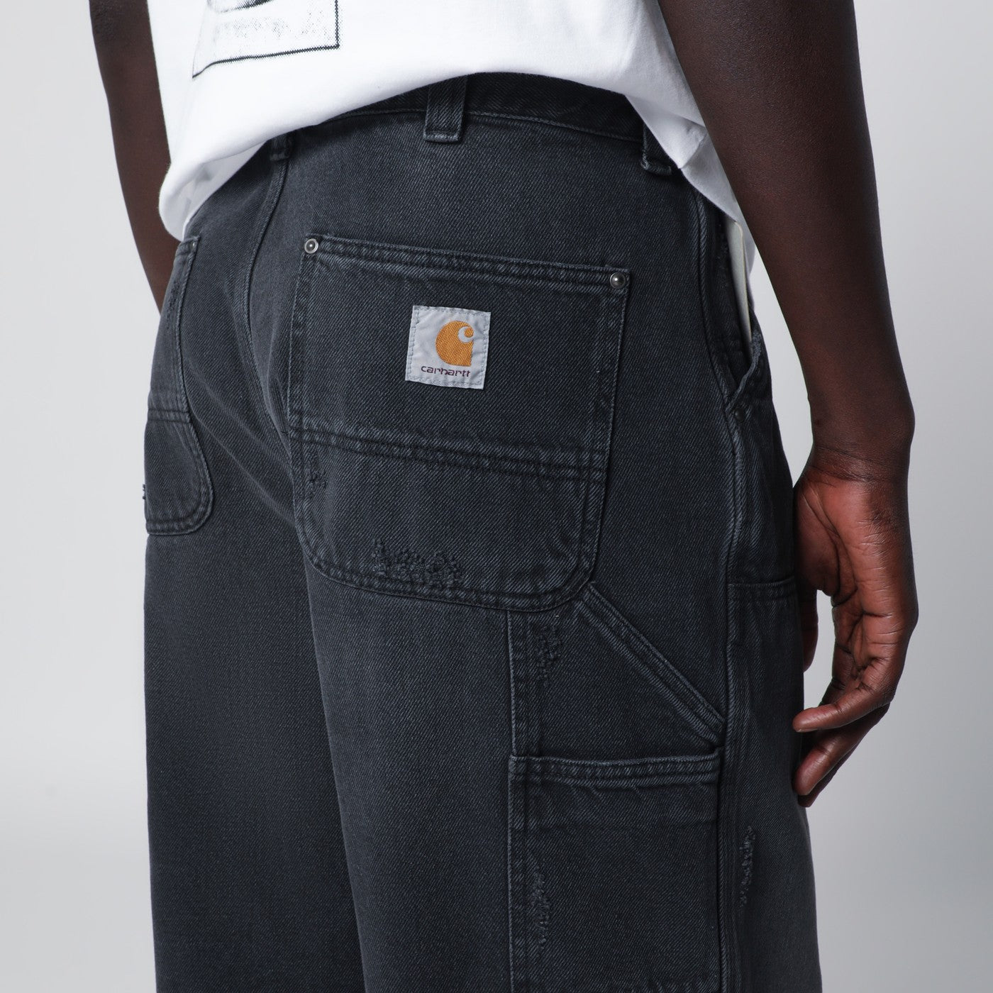 OG Double Knee Pant Black/Grind Washed