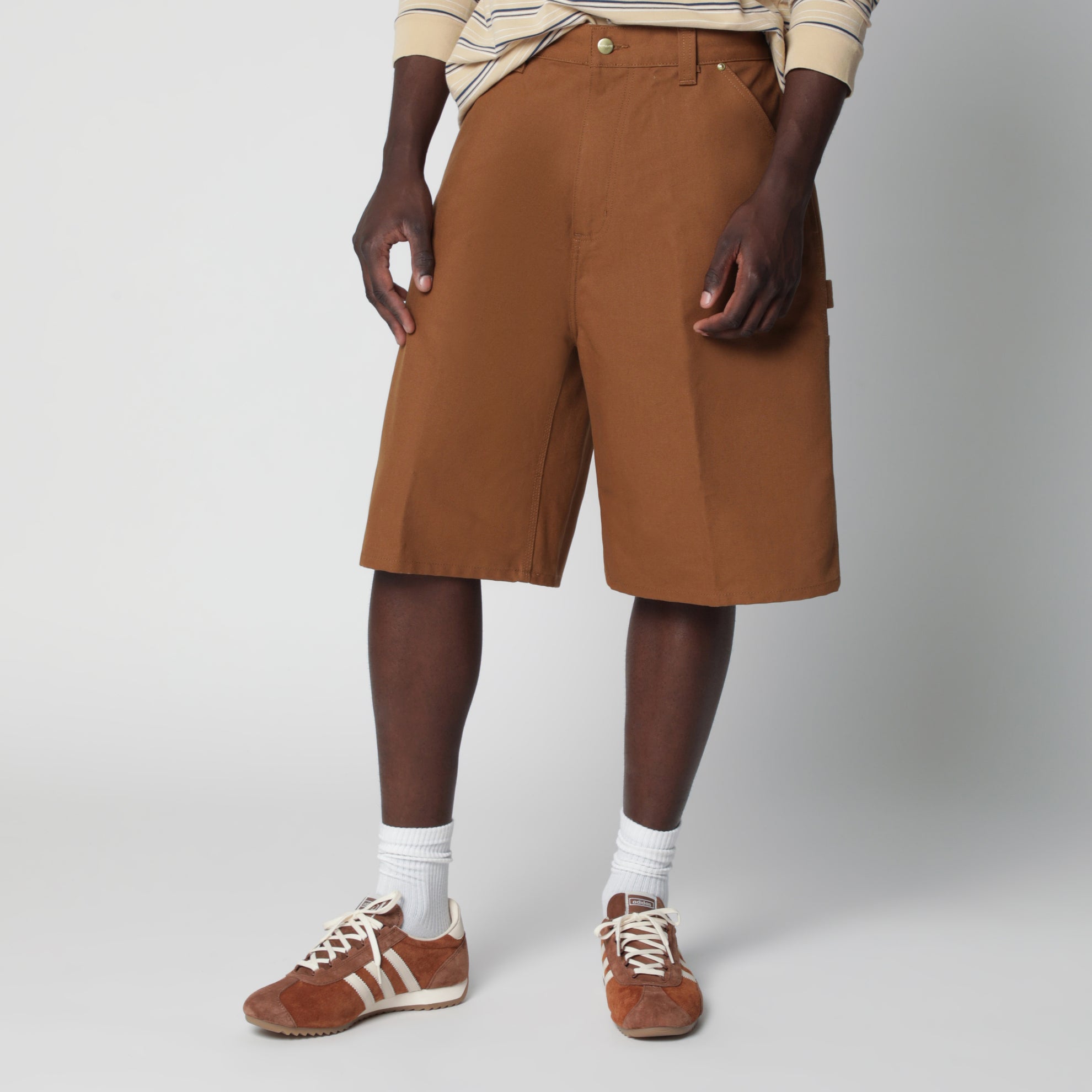 Short OG Single Knee en coton Hamilton Brown