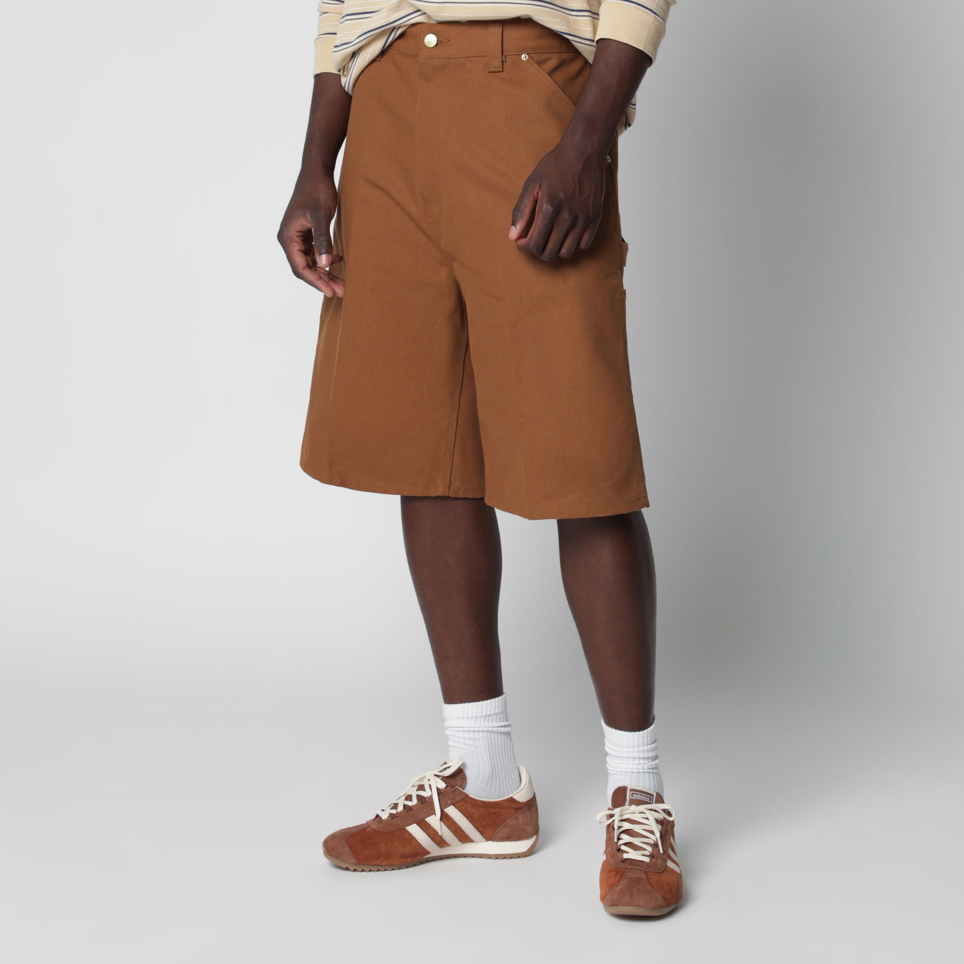 Short OG Single Knee en coton Hamilton Brown