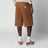 Short OG Single Knee en coton Hamilton Brown