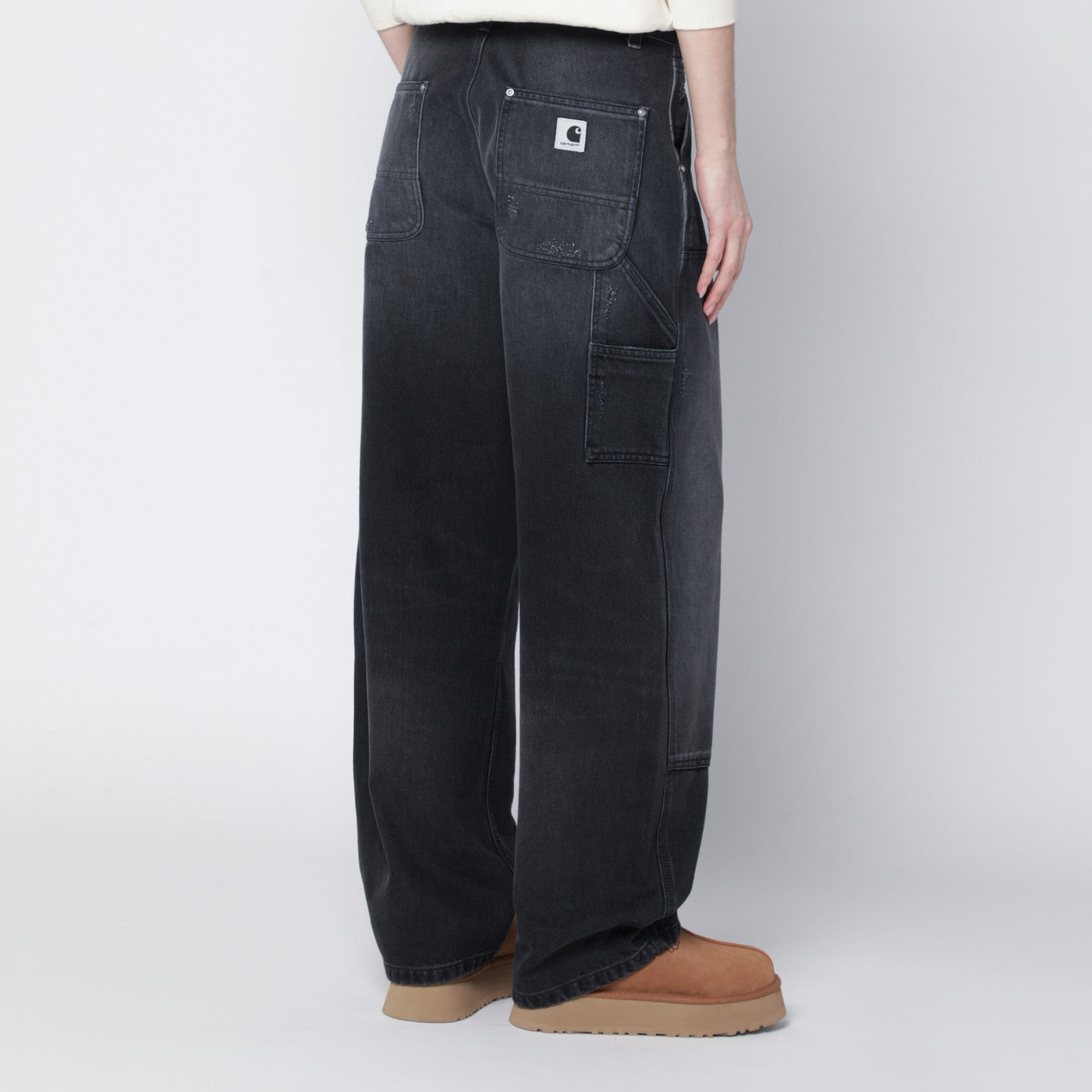 Brandon Double Knee pants in black