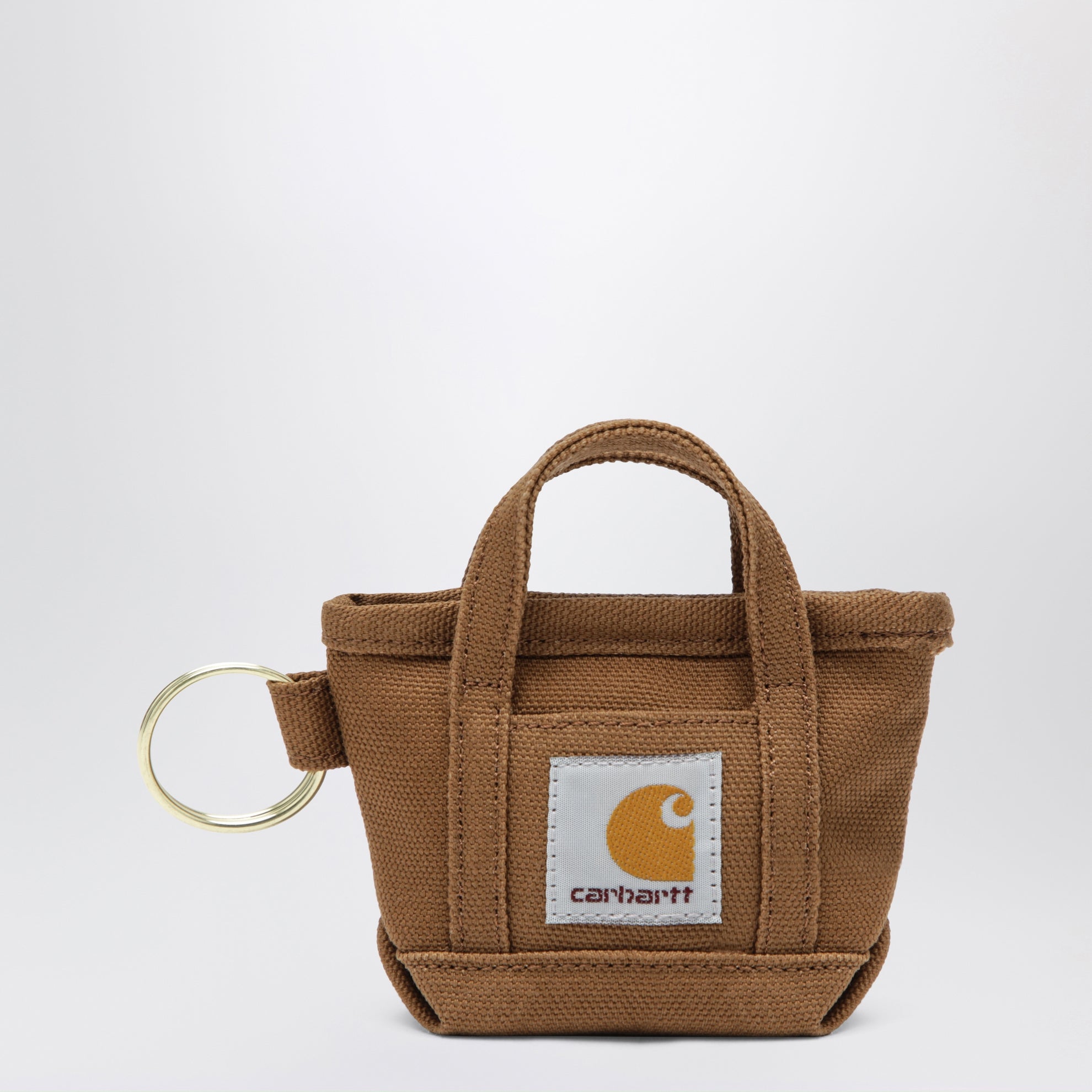 Hamilton Brown Mini Tote Bag Keychain