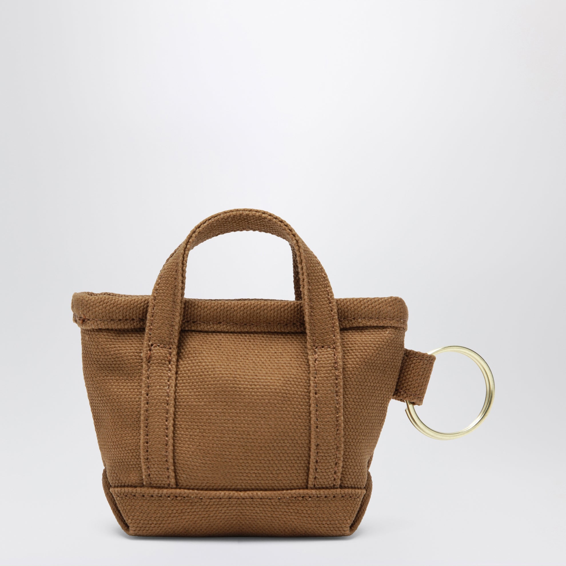Hamilton Brown Mini Tote Bag Keychain