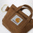 Hamilton Brown Mini Tote Bag Keychain