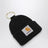 Mini Watch Hat Keychain black