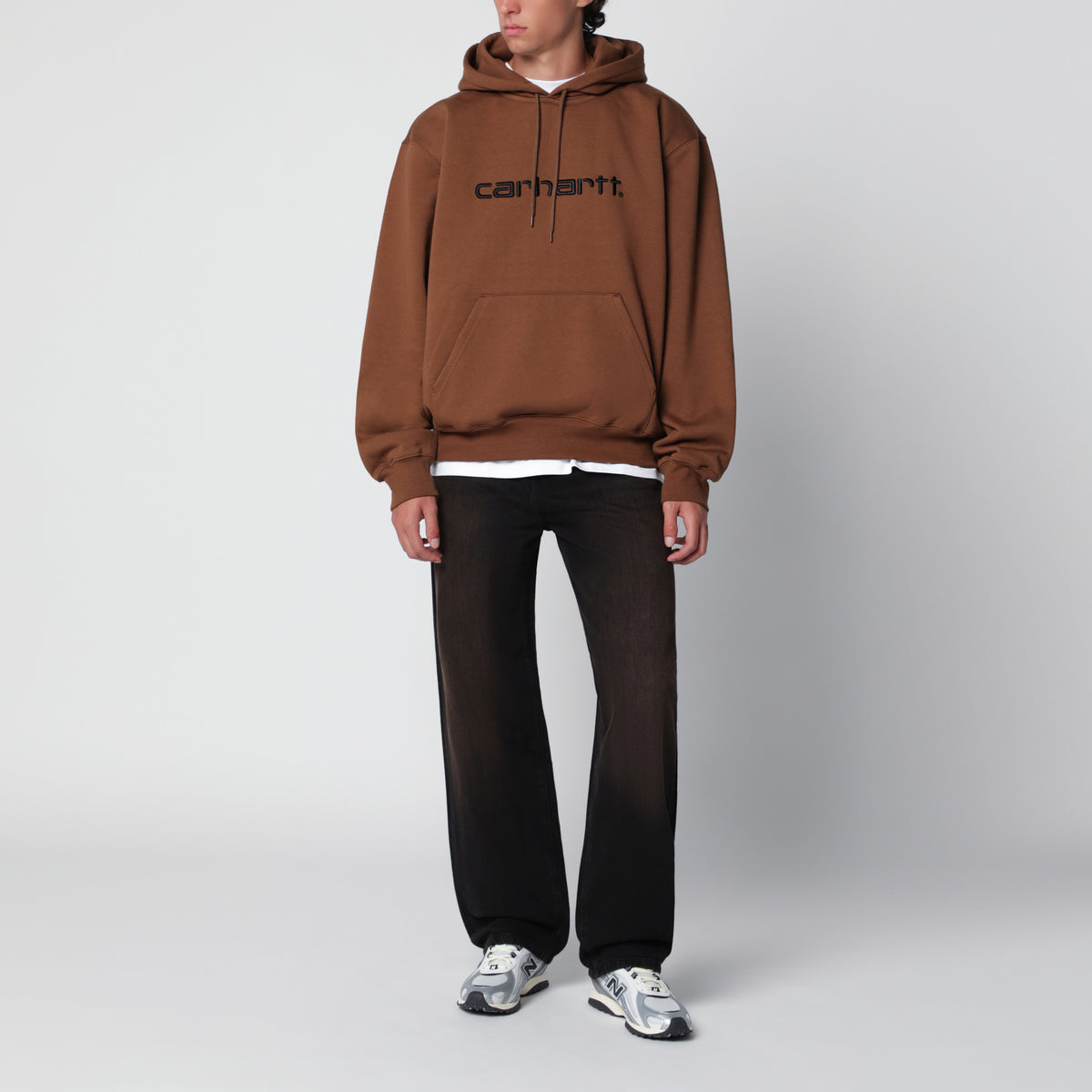Aaron Black Cotton Denim Pants