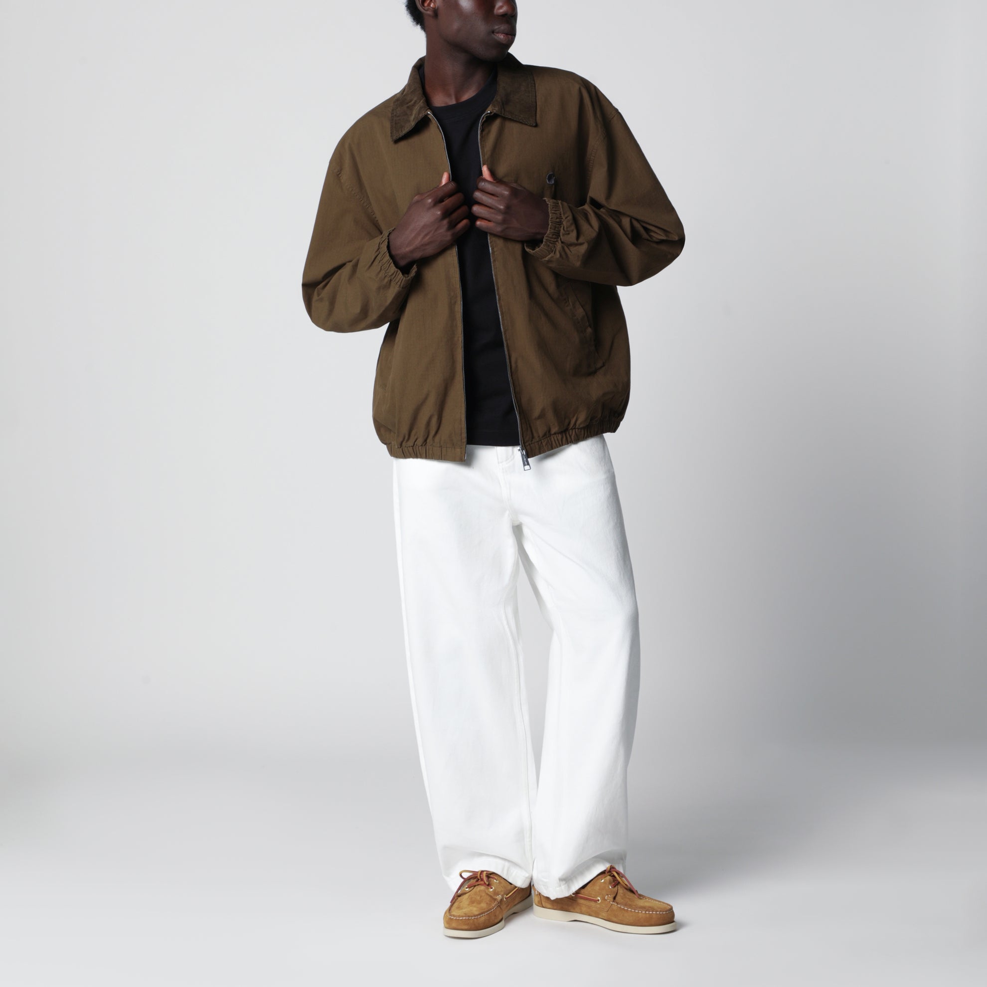 Madison Ripstop Jacket Dark Beech/Black Garment dyed