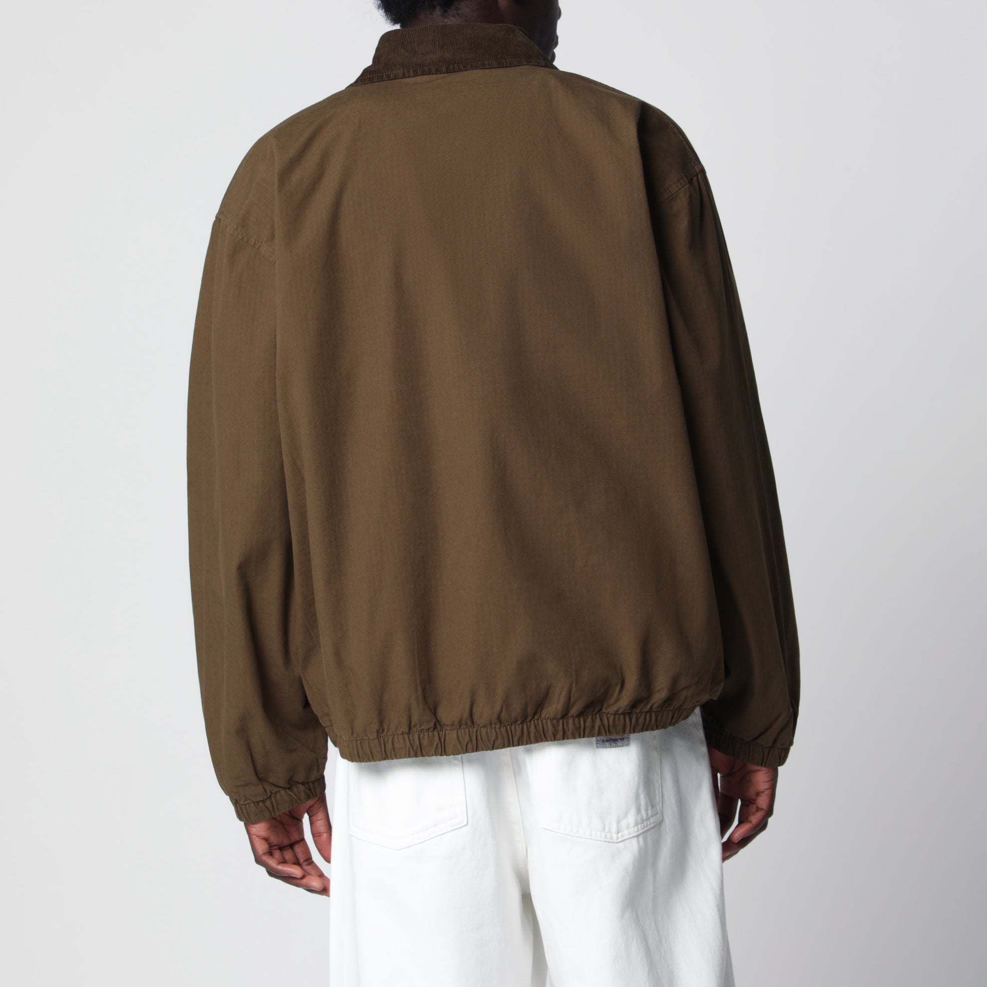 Madison Ripstop Jacket Dark Beech/Black Garment dyed
