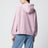 Veste à capuche Hooded Painter en coton Hortensia