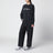 Women’s Painter sweatshirt in brushed cotton, black