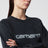 Women’s Painter sweatshirt in brushed cotton, black