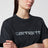 Painter T-shirt in organic cotton jersey, black