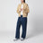 Sweat-shirt cardigan zippé en maille de coton Dusty Brown