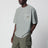 T-shirt Loose Pocket in jersey di cotone grigia