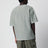 T-shirt Loose Pocket in jersey di cotone grigia