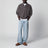 Harper polo in heavy cotton jersey, tobacco