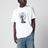 S/S Fan T-shirt with graphic print in white cotton