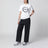 Damen-T-Shirt Spray Heart aus Bio-Baumwolle in Weiß