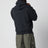 Giacca Hooded Painter in jersey di cotone grigia