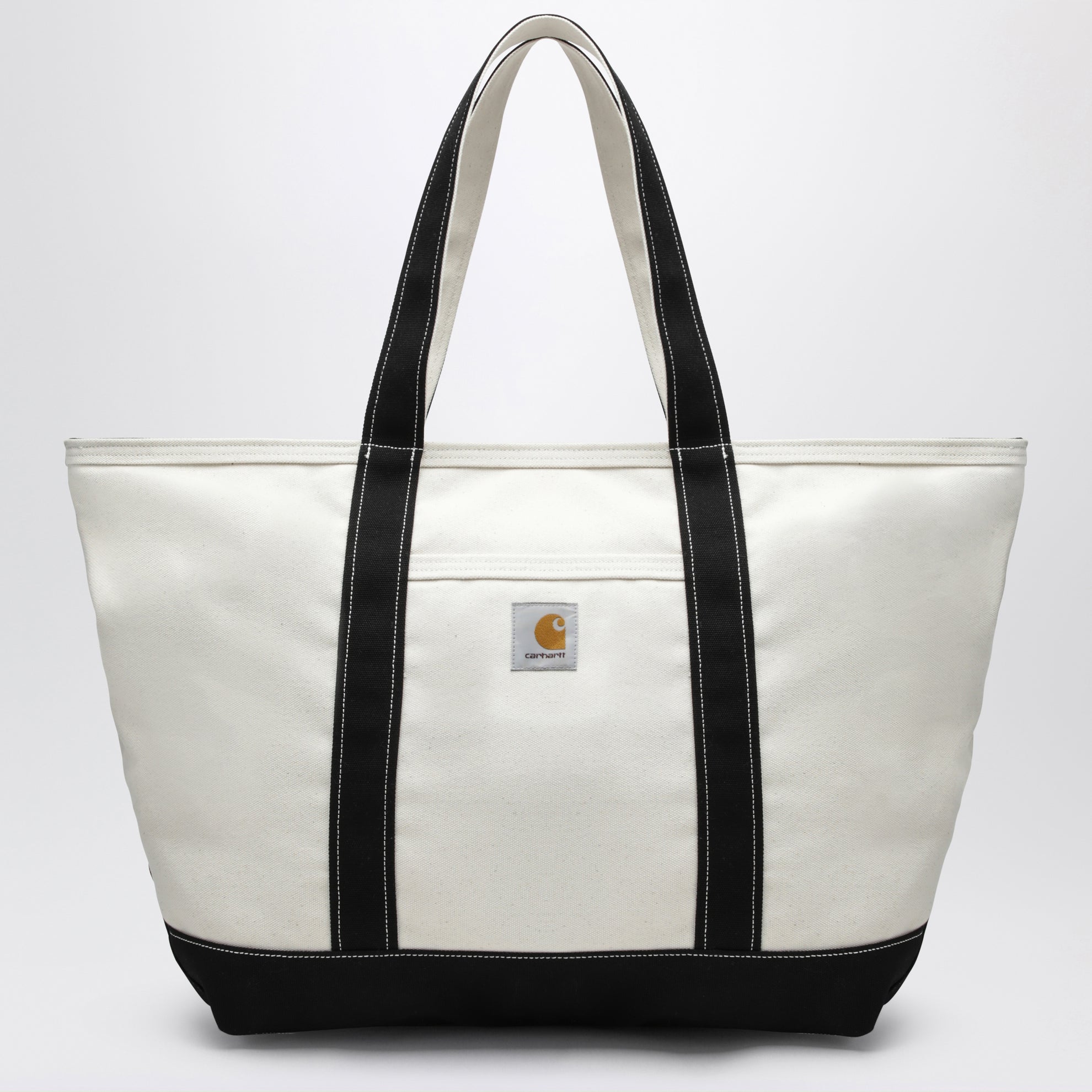 Tote-Bag Canvas Beach Tote aus Canvas in Natur/Schwarz