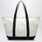 Tote-Bag Canvas Beach Tote aus Canvas in Natur/Schwarz