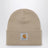 Cappello corto Watch beige in acrilico
