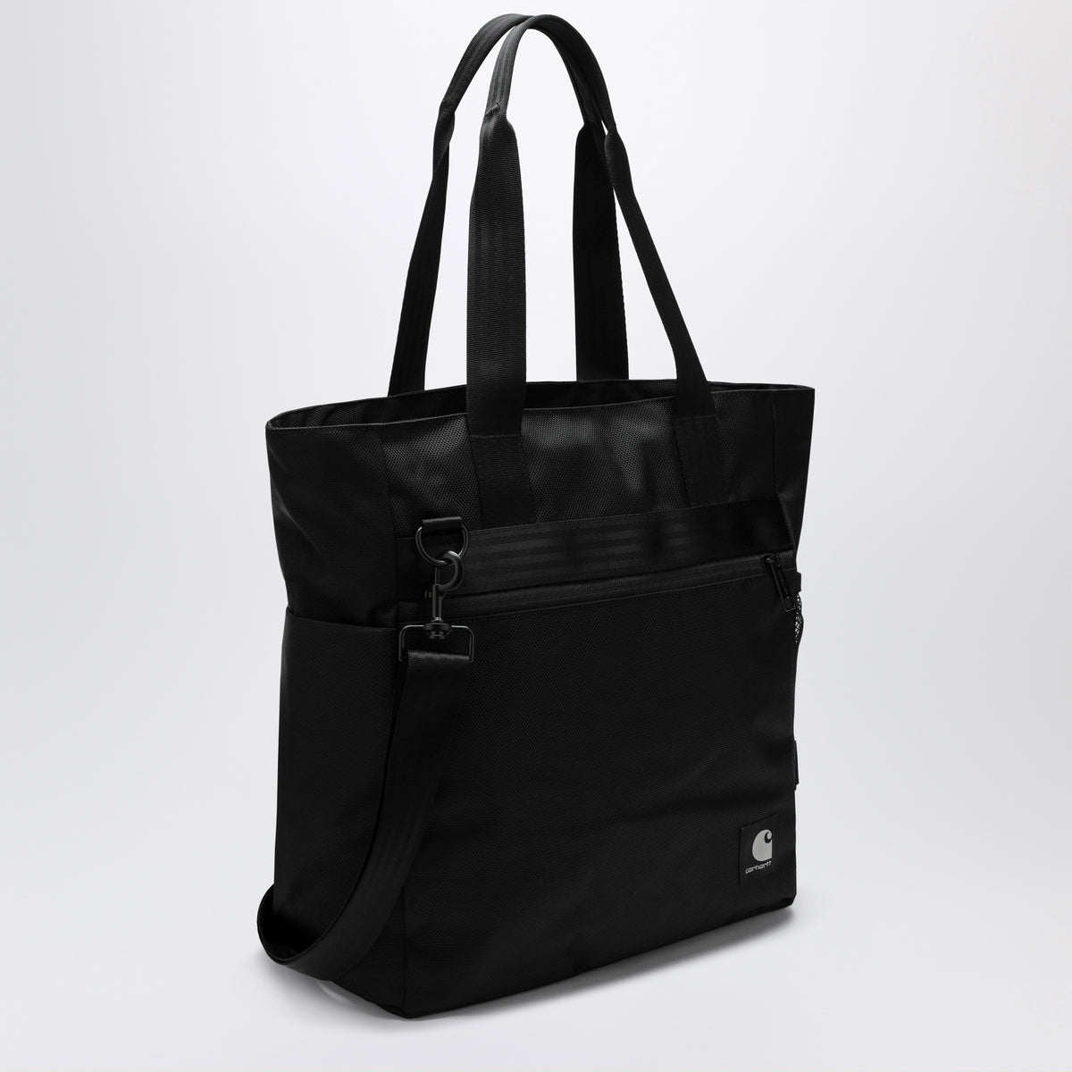 Borsa tote Richmond nera in nylon