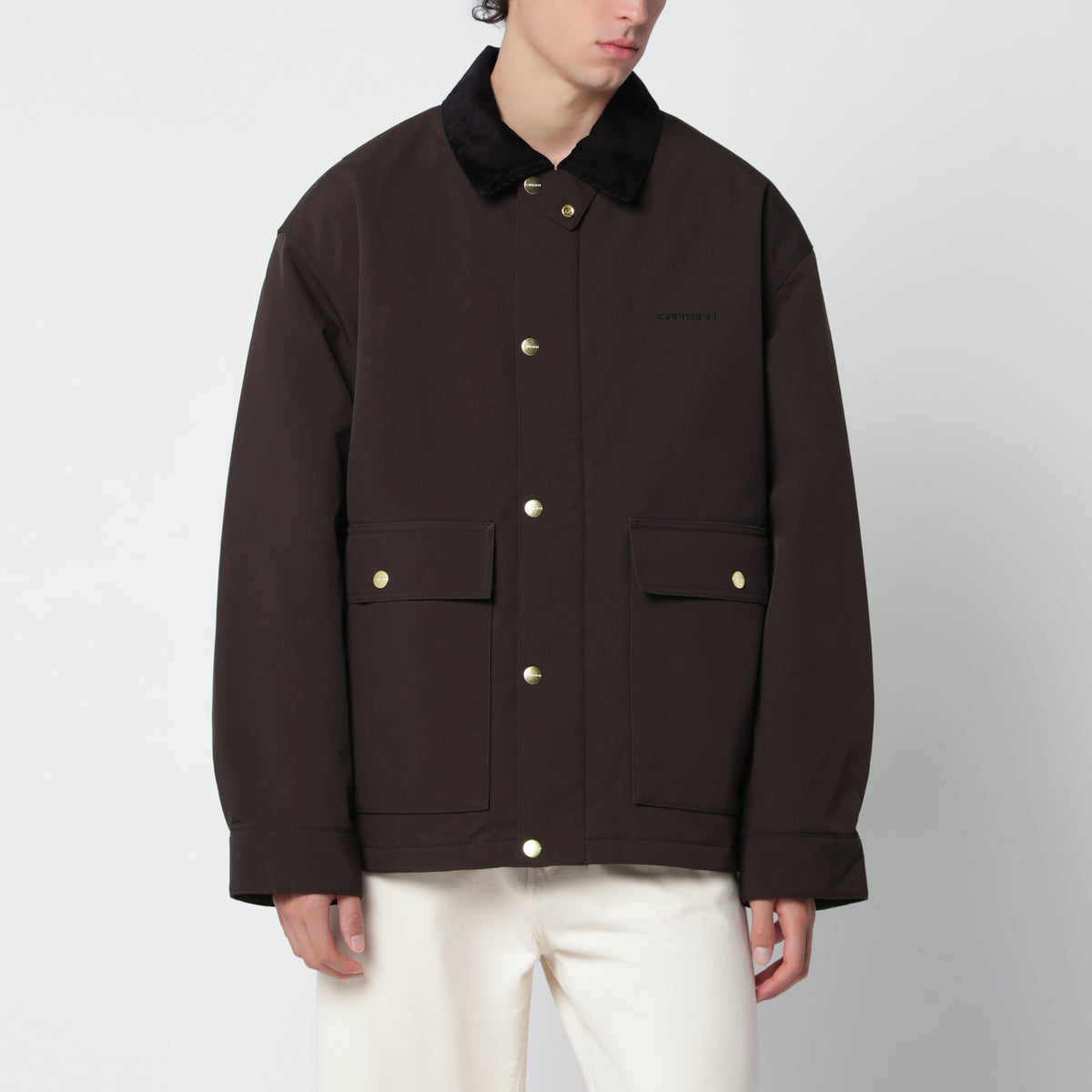 Veste en nylon Tobacco Quentin