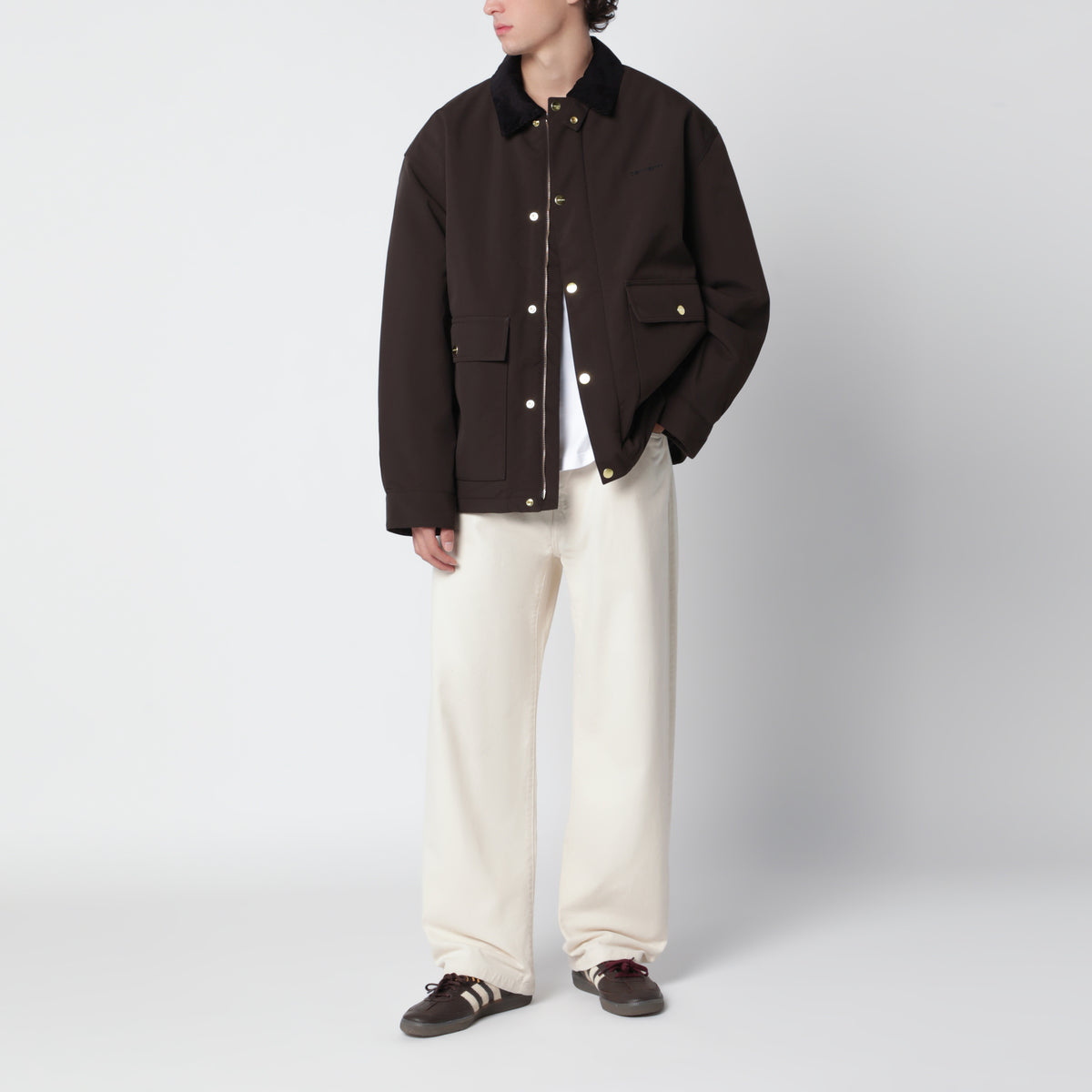 Veste en nylon Tobacco Quentin