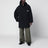 Parka Boreal en coton noir