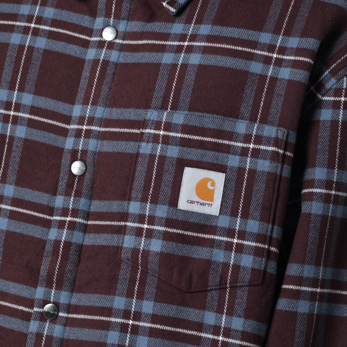 Giacca camicia Baird a quadri in cotone