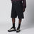Brandon loose-fit low-rise denim shorts in black