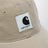 Canvas Cap aus Baumwoll-Canvas in Dusty Brown Stone Washed