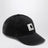 Canvas Cap aus Baumwoll-Canvas in Schwarz