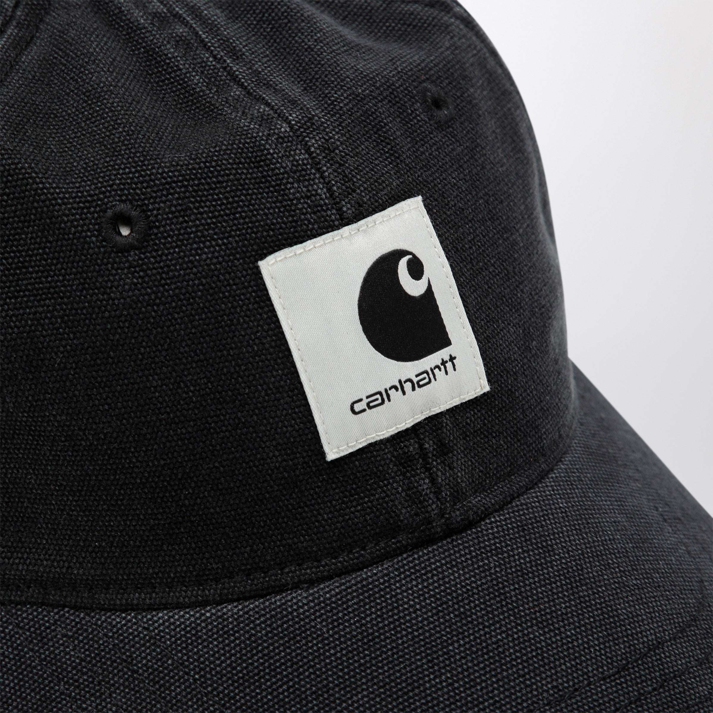 Carhartt WIP Canvas Cap cotton canvas hat in black | TheDoubleF