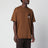 Hot Rat T-shirt in brown cotton jersey