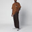 T-shirt Hot Rat en jersey de coton marron