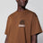 T-shirt Hot Rat en jersey de coton marron