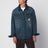 Giacca-camicia Oakland blu in denim di cotone