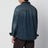 Giacca-camicia Oakland blu in denim di cotone