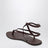 Sandali infradito color burgundy