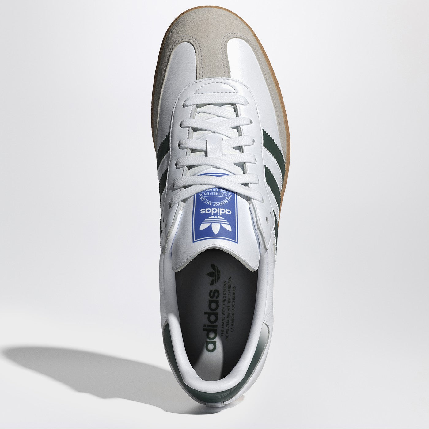 Low Samba OG white/green trainer