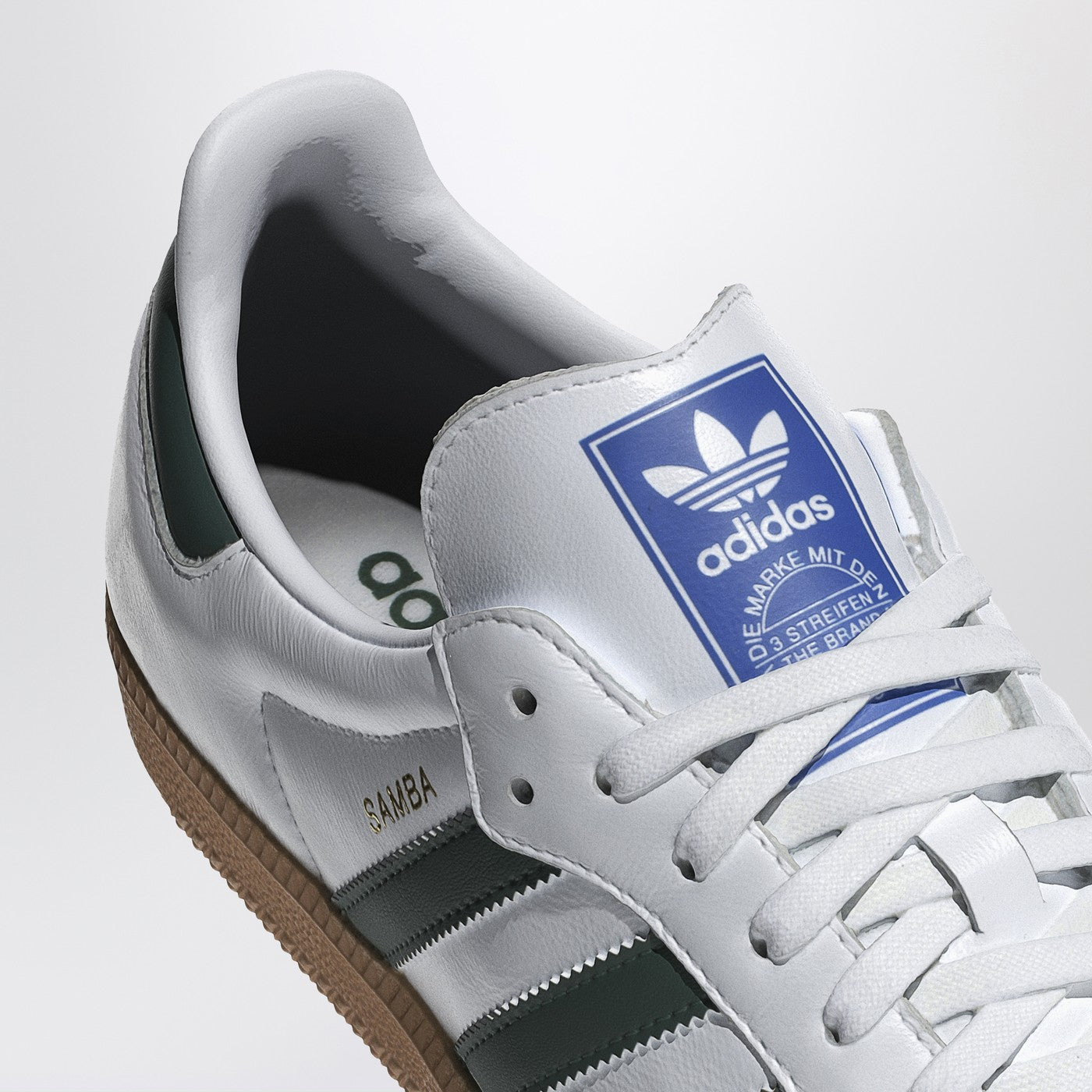 Low Samba OG white/green trainer