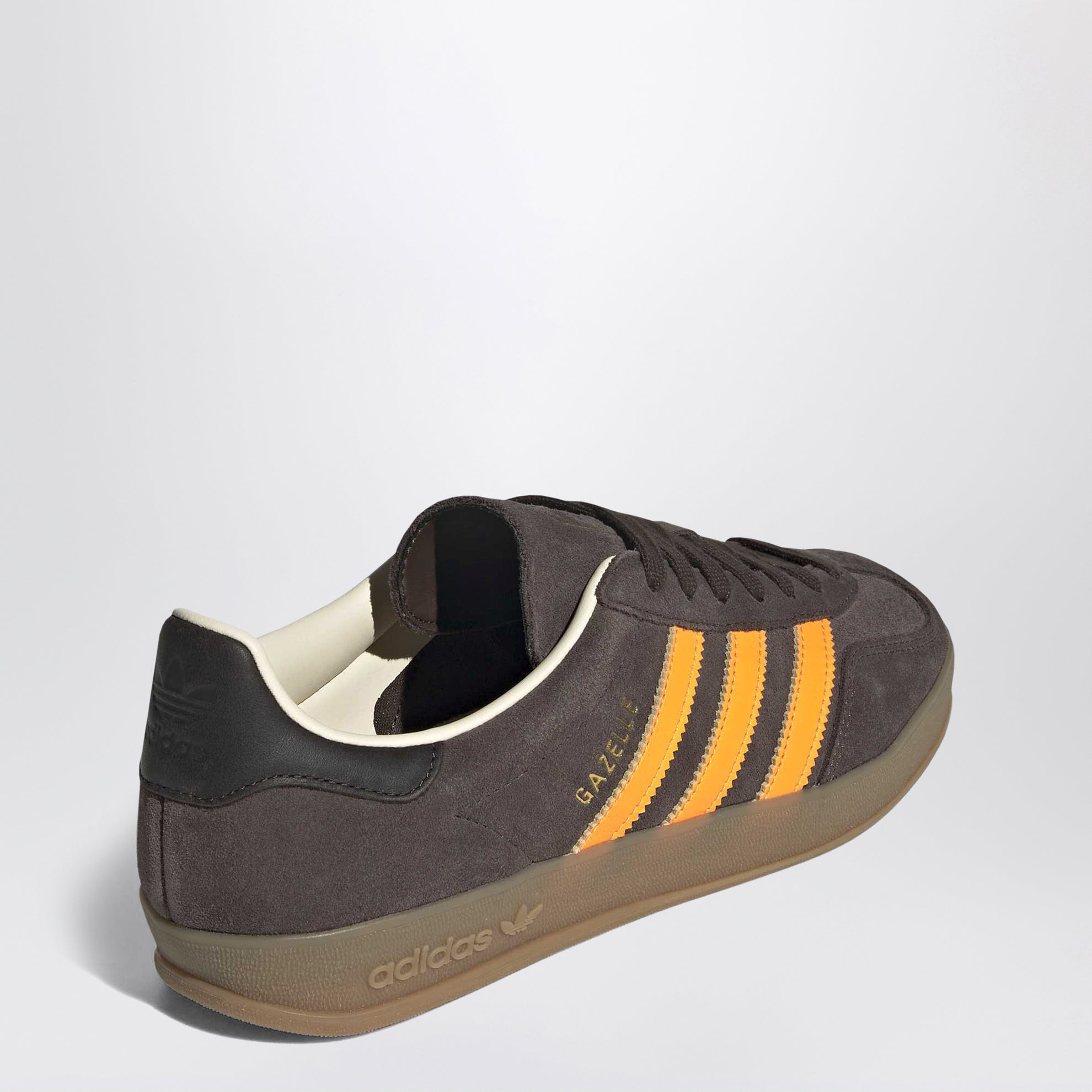 Sneakers Gazelle Indoor Brown / Lucid Tangerine / Wonder White