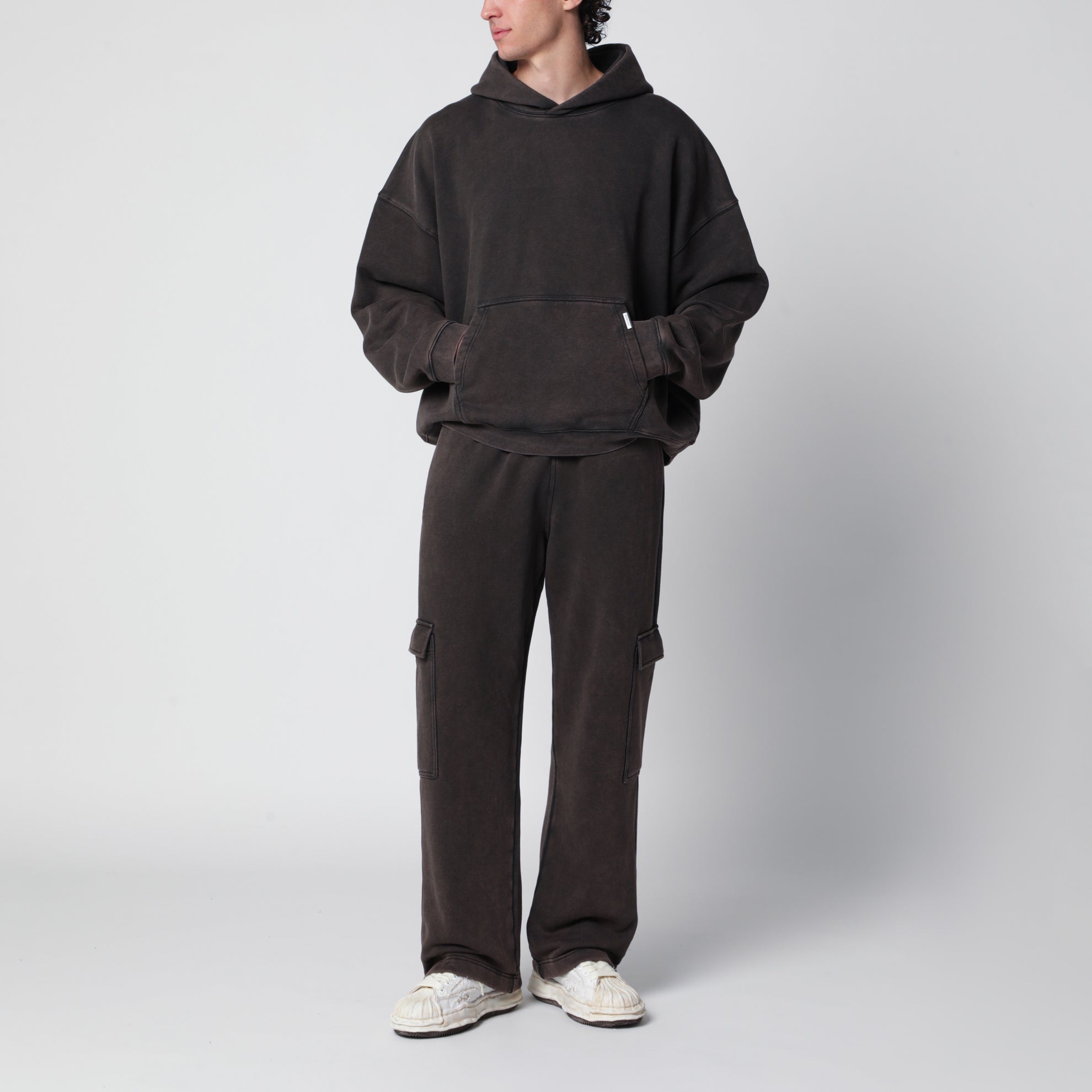 Cargo-Jogginghose in Kaffeebraun