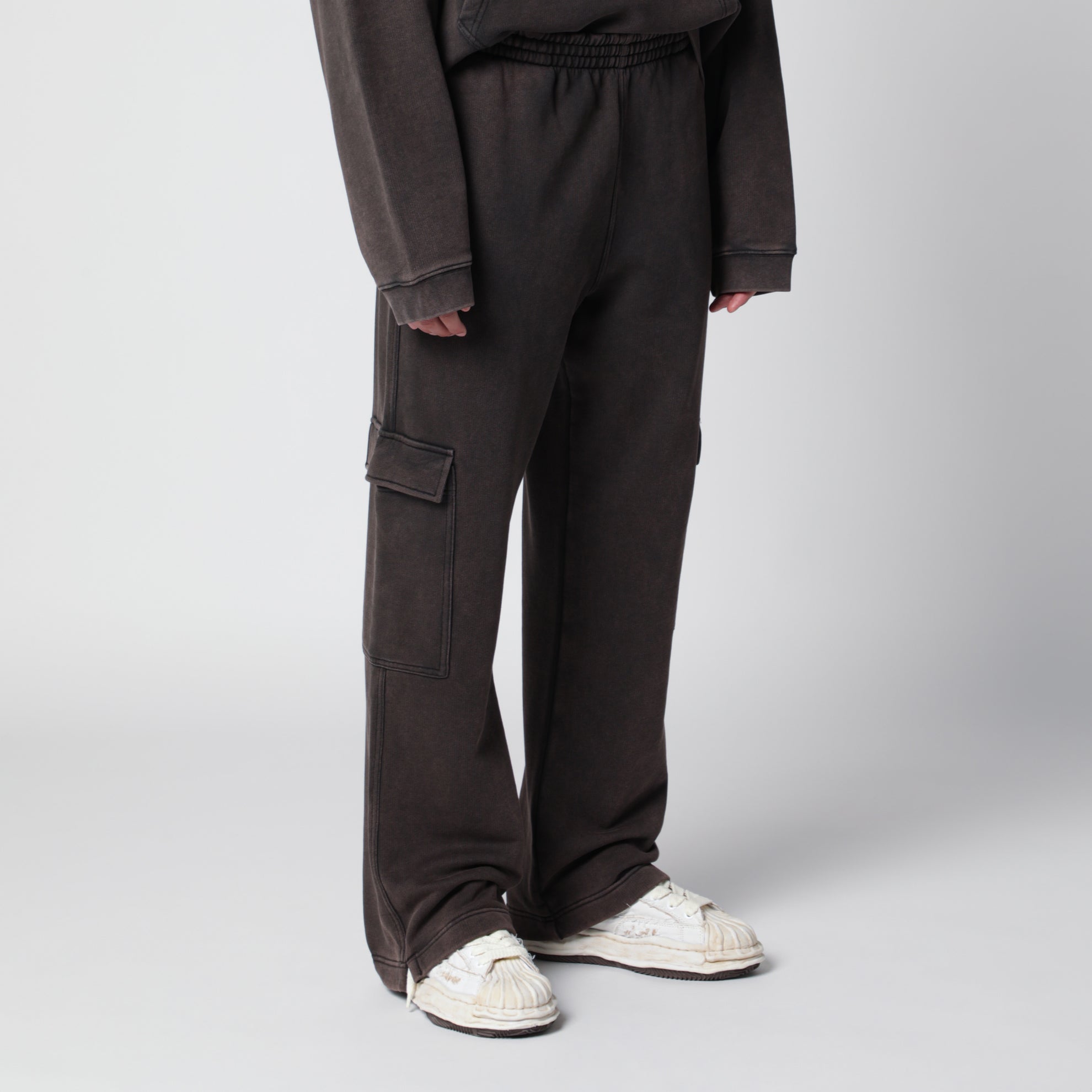 Cargo-Jogginghose in Kaffeebraun