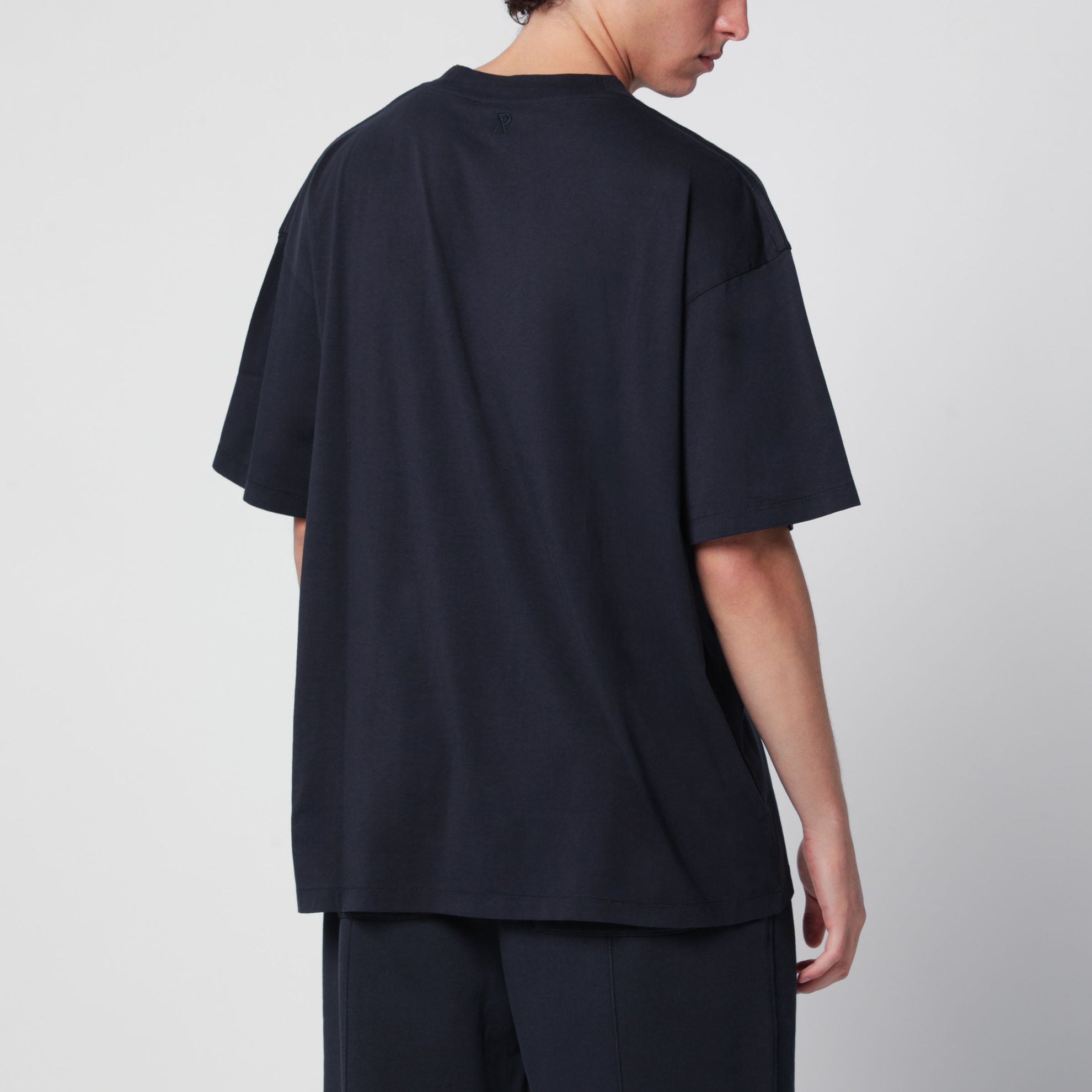 T-shirt a maniche corte blu notte